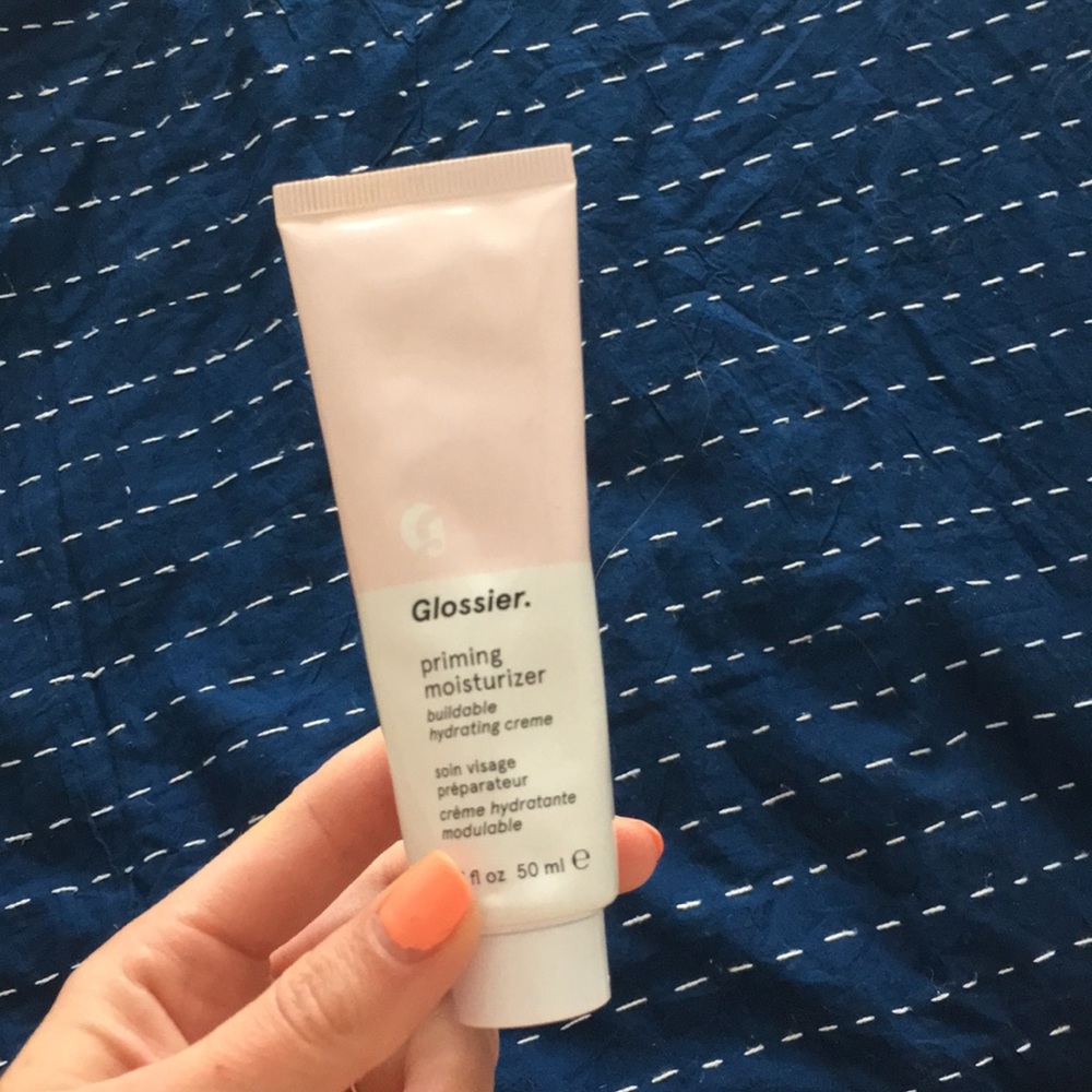 glossier priming moisturizer. used twice